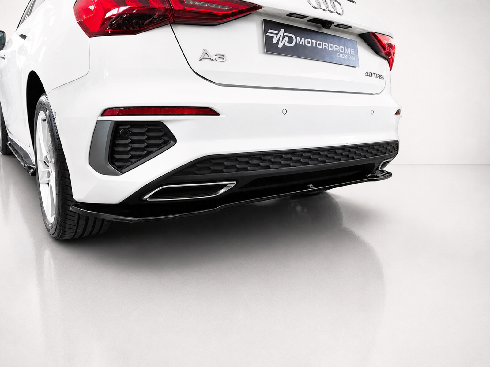 Εικόνα 2 από 3 — Motordrome – Πίσω Σπλίτερ για Audi A3 S-Line 8Y Sportback – 1 Τεμ.  (K216-003)