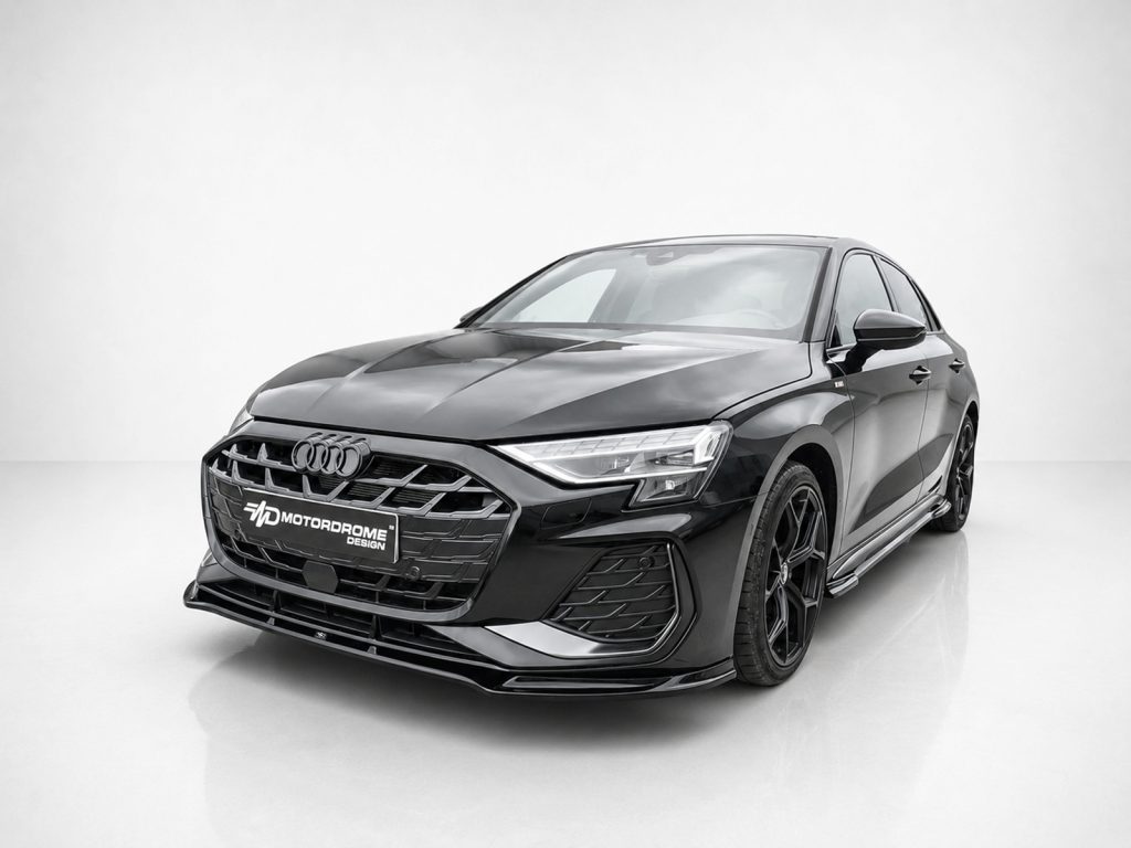 Εικόνα 2 από 6 — Motordrome – Εμπρός Σπλίτερ για Audi S3 / A3 S-Line 8Y Facelift – 1 Τεμ.  (K216-004)
