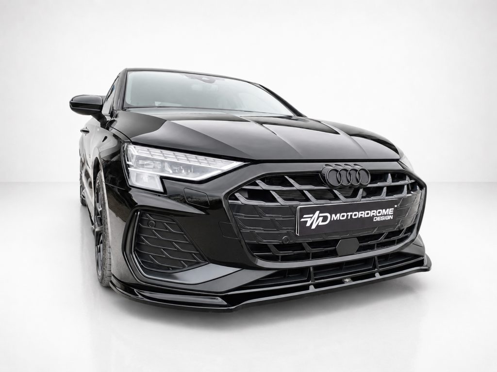 Εικόνα 3 από 6 — Motordrome – Εμπρός Σπλίτερ για Audi S3 / A3 S-Line 8Y Facelift – 1 Τεμ.  (K216-004)