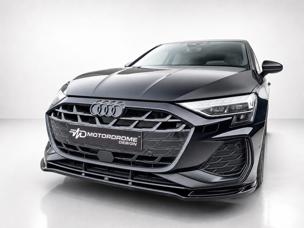 Εικόνα 4 από 6 — Motordrome – Εμπρός Σπλίτερ για Audi S3 / A3 S-Line 8Y Facelift – 1 Τεμ.  (K216-004)