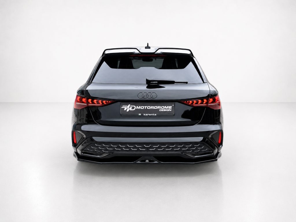 Εικόνα 1 από 6 — Motordrome – Πίσω Σπλίτερ για Audi A3 S-Line 8Y Facelift Sportback – 1 Τεμ.  (K216-005)