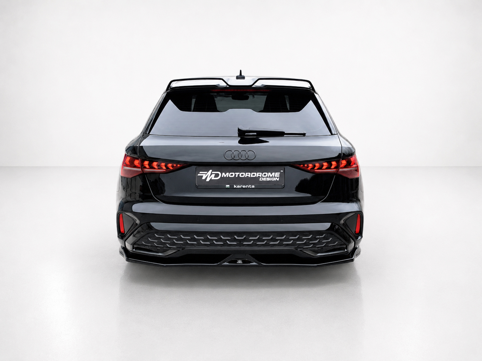 Εικόνα 1 από 6 — Motordrome – Πίσω Σπλίτερ για Audi A3 S-Line 8Y Facelift Sportback – 1 Τεμ.  (K216-005)