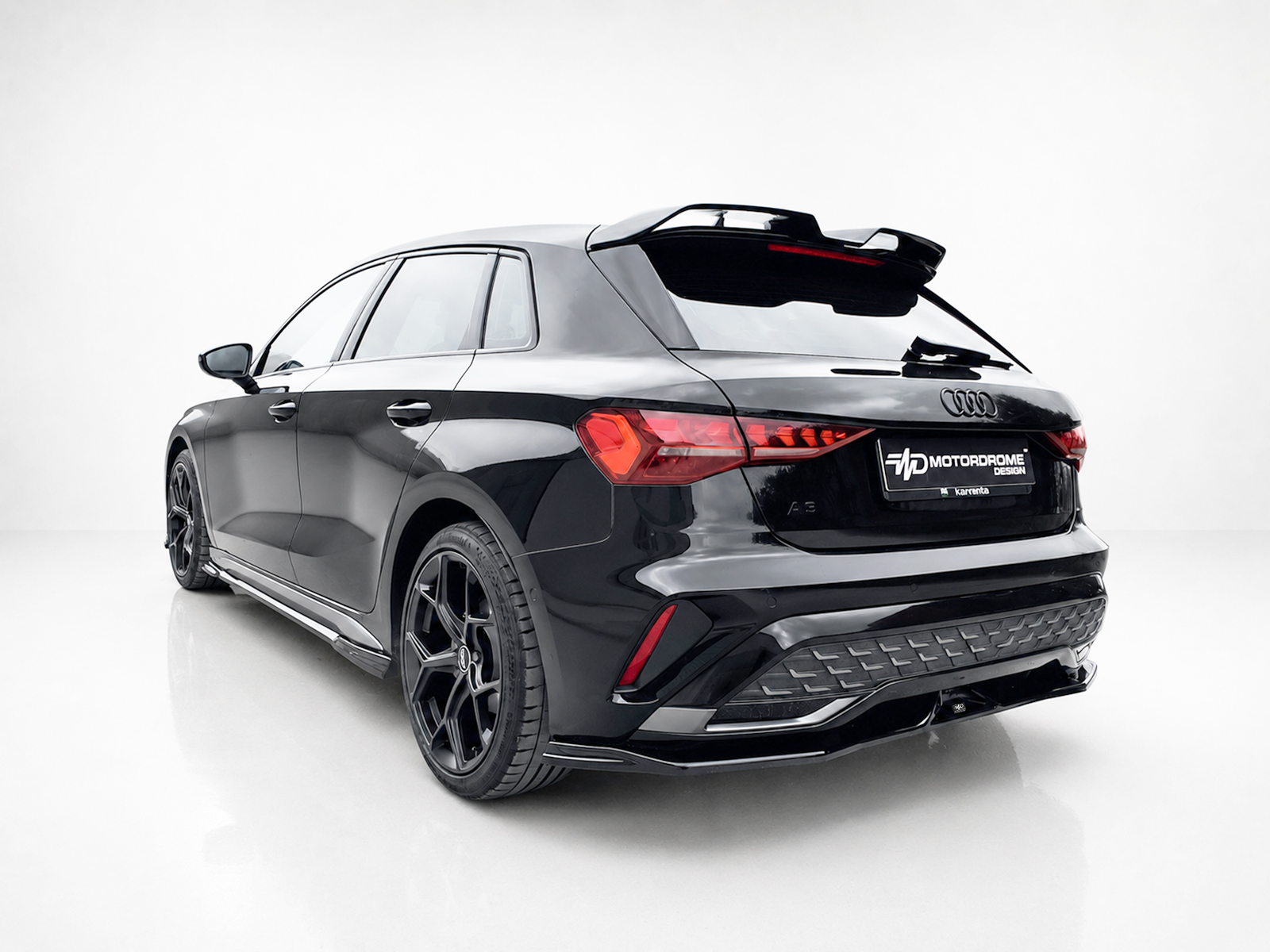 Εικόνα 2 από 6 — Motordrome – Πίσω Σπλίτερ για Audi A3 S-Line 8Y Facelift Sportback – 1 Τεμ.  (K216-005)