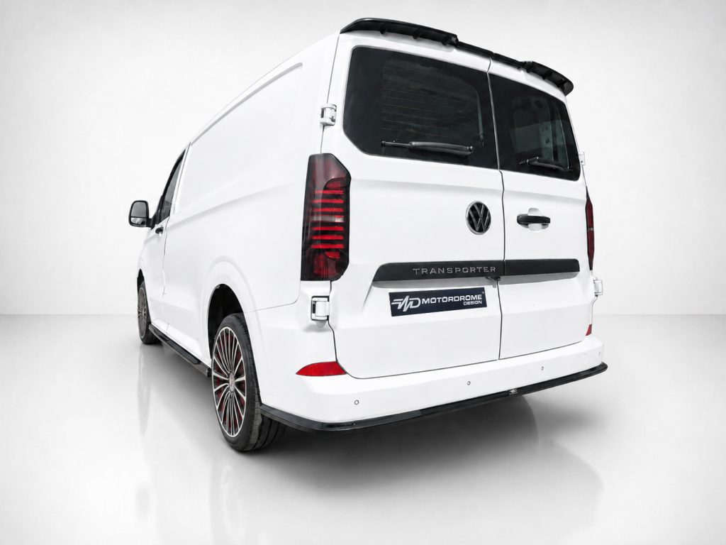 Εικόνα 1 από 5 — Motordrome – Πίσω Σπλίτερ για Ford Transit Custom / Tourneo Mk2 / Volkswagen T7 (Χωρίς Λασπωτήρες) – 1 Τεμ.  (K217-006)