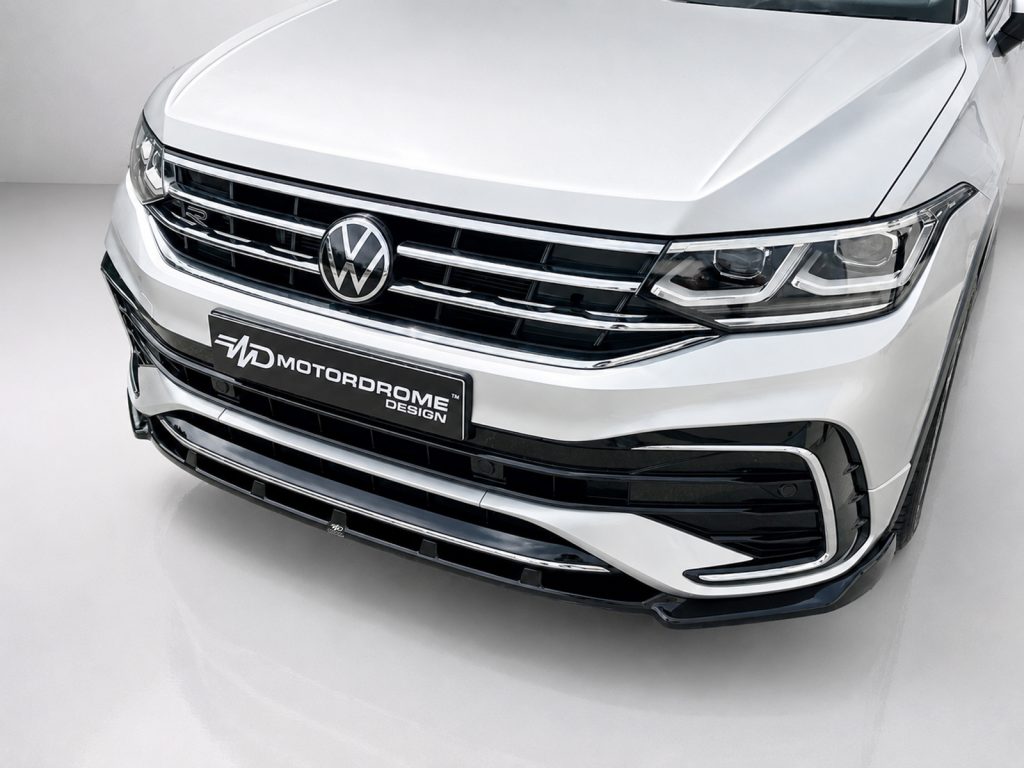 Εικόνα 3 από 5 — Motordrome – Εμπρός Σπλίτερ για Volkswagen Tiguan R / R-Line Mk2 Facelift (2020-2024) – 1 Τεμ.  (K218-001)