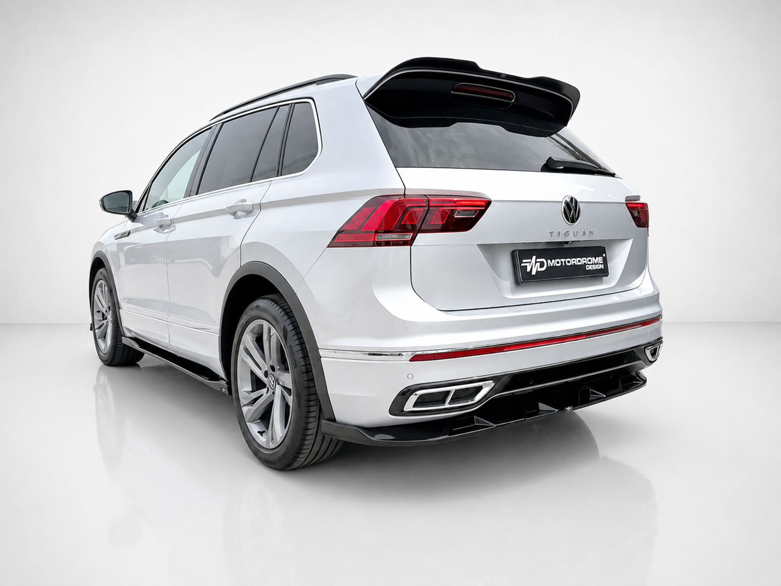 Εικόνα 2 από 4 — Motordrome – Πίσω Σπλίτερ για Volkswagen Tiguan R-Line Mk2 Facelift (2020-2024) – 1 Τεμ.  (K218-003)