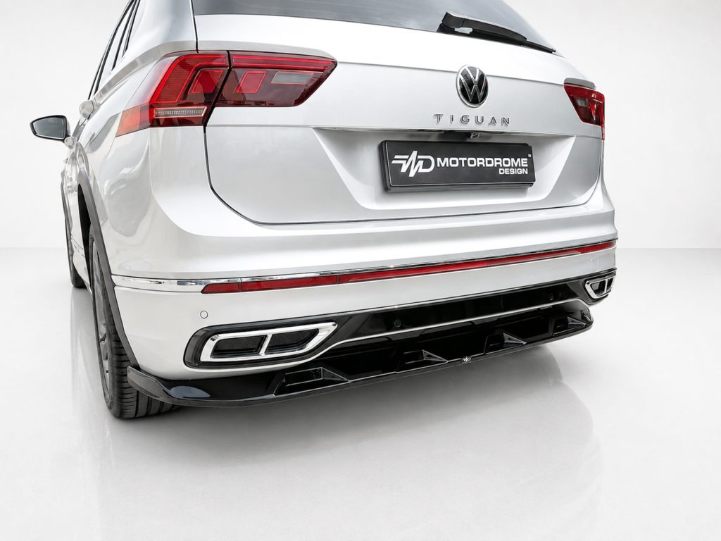 Εικόνα 3 από 4 — Motordrome – Πίσω Σπλίτερ για Volkswagen Tiguan R-Line Mk2 Facelift (2020-2024) – 1 Τεμ.  (K218-003)