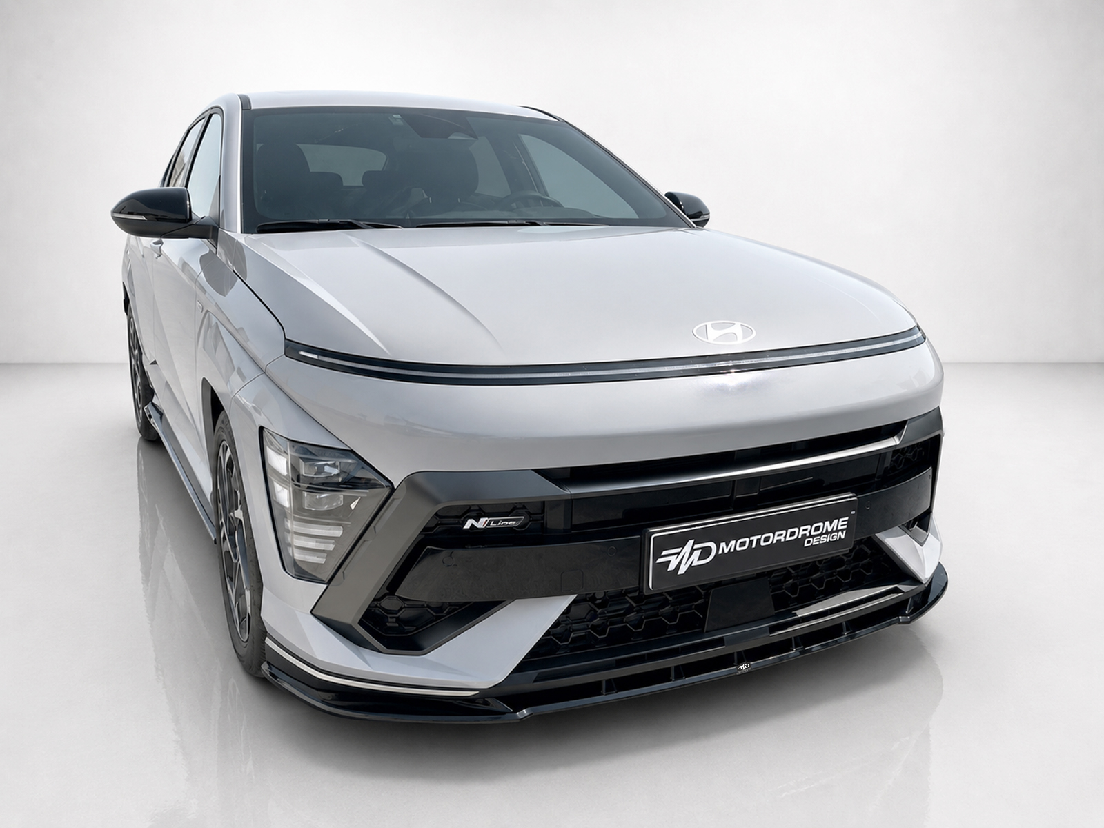 Εικόνα 3 από 5 — Motordrome – Εμπρός Σπλίτερ για Hyundai Kona N-Line Mk2 – 1 Τεμ.  (K219-001)