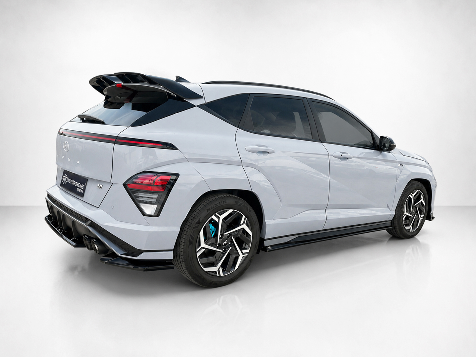 Εικόνα 1 από 4 — Motordrome – Επιπρόσθετα Μαρσπιέ για Hyundai Kona N-Line Mk2 – 1 Σετ. (K219-002)