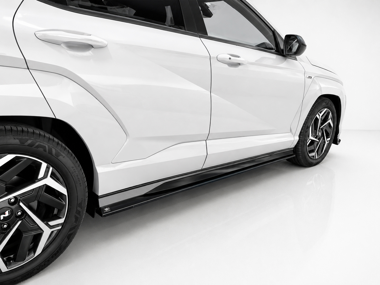 Εικόνα 2 από 4 — Motordrome – Επιπρόσθετα Μαρσπιέ για Hyundai Kona N-Line Mk2 – 1 Σετ. (K219-002)