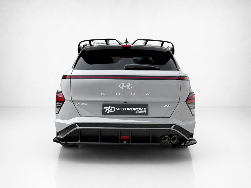 Εικόνα 1 από 4 — Motordrome – Πίσω Σπλίτερ για Hyundai Kona N-Line Mk2 – 1 Τεμ.  (K219-003)