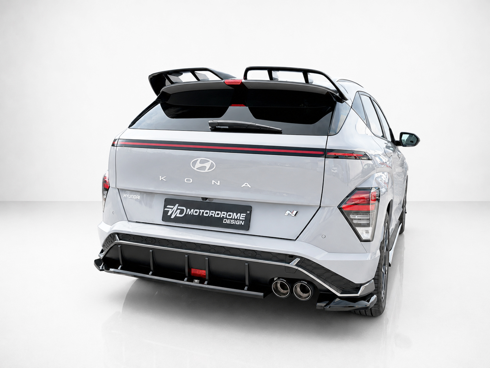 Εικόνα 2 από 4 — Motordrome – Πίσω Σπλίτερ για Hyundai Kona N-Line Mk2 – 1 Τεμ.  (K219-003)