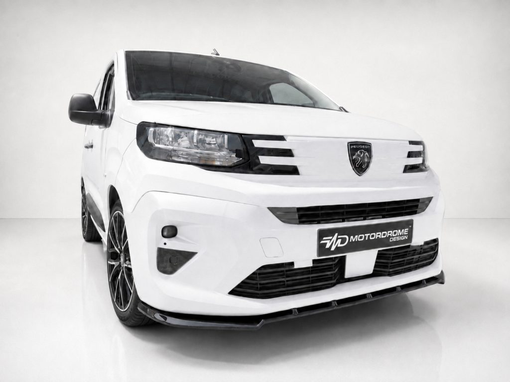 Εικόνα 2 από 5 — Motordrome – Εμπρός Σπλίτερ για Citroen Berlingo L2 Mk3 Facelift / Peugeot Partner L2 Mk3 Facelift – 1 Τεμ.  (K222-001)
