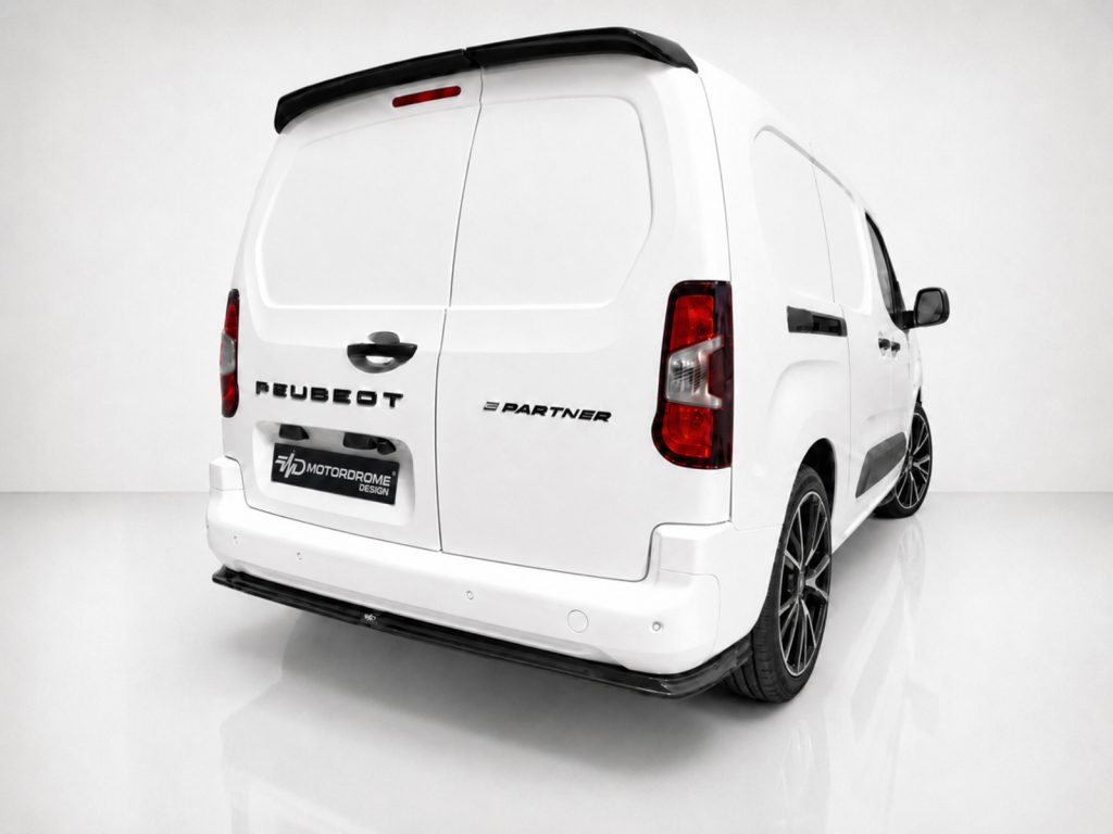 Εικόνα 1 από 4 — Motordrome – Πίσω Σπλίτερ για Citroen Berlingo L2 Mk3 / Peugeot Partner L2 Mk3 / Opel Combo E L2 – 1 Τεμ.  (K222-003)