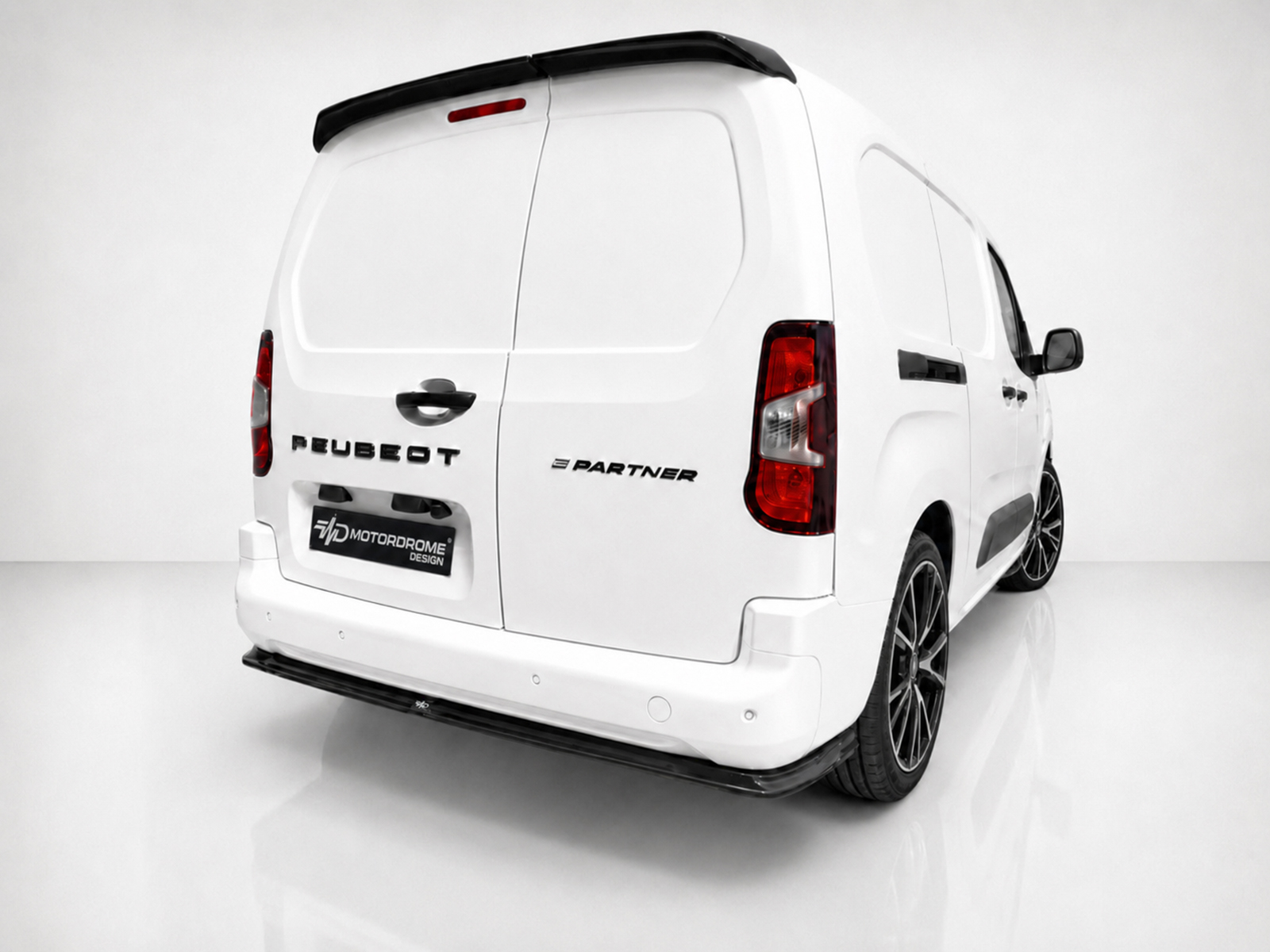 Εικόνα 1 από 4 — Motordrome – Πίσω Σπλίτερ για Citroen Berlingo L2 Mk3 / Peugeot Partner L2 Mk3 / Opel Combo E L2 – 1 Τεμ.  (K222-003)