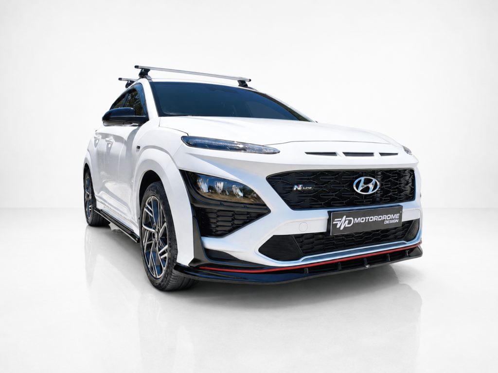 Εικόνα 2 από 5 — Motordrome – Εμπρός Σπλίτερ για Hyundai Kona Ν / N-Line Mk1 Facelift – 1 Τεμ.  (K223-001)