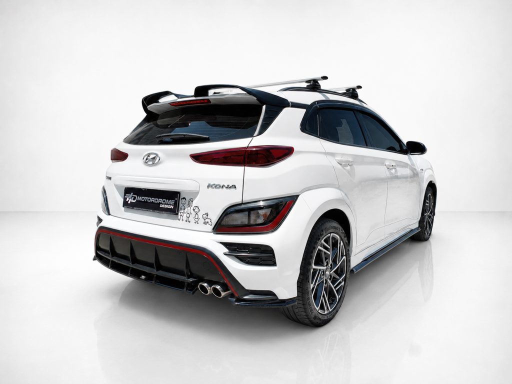 Εικόνα 1 από 4 — Motordrome – Πίσω Σπλίτερ για Hyundai Kona N-Line Mk1 Facelift – 1 Τεμ.  (K223-003)