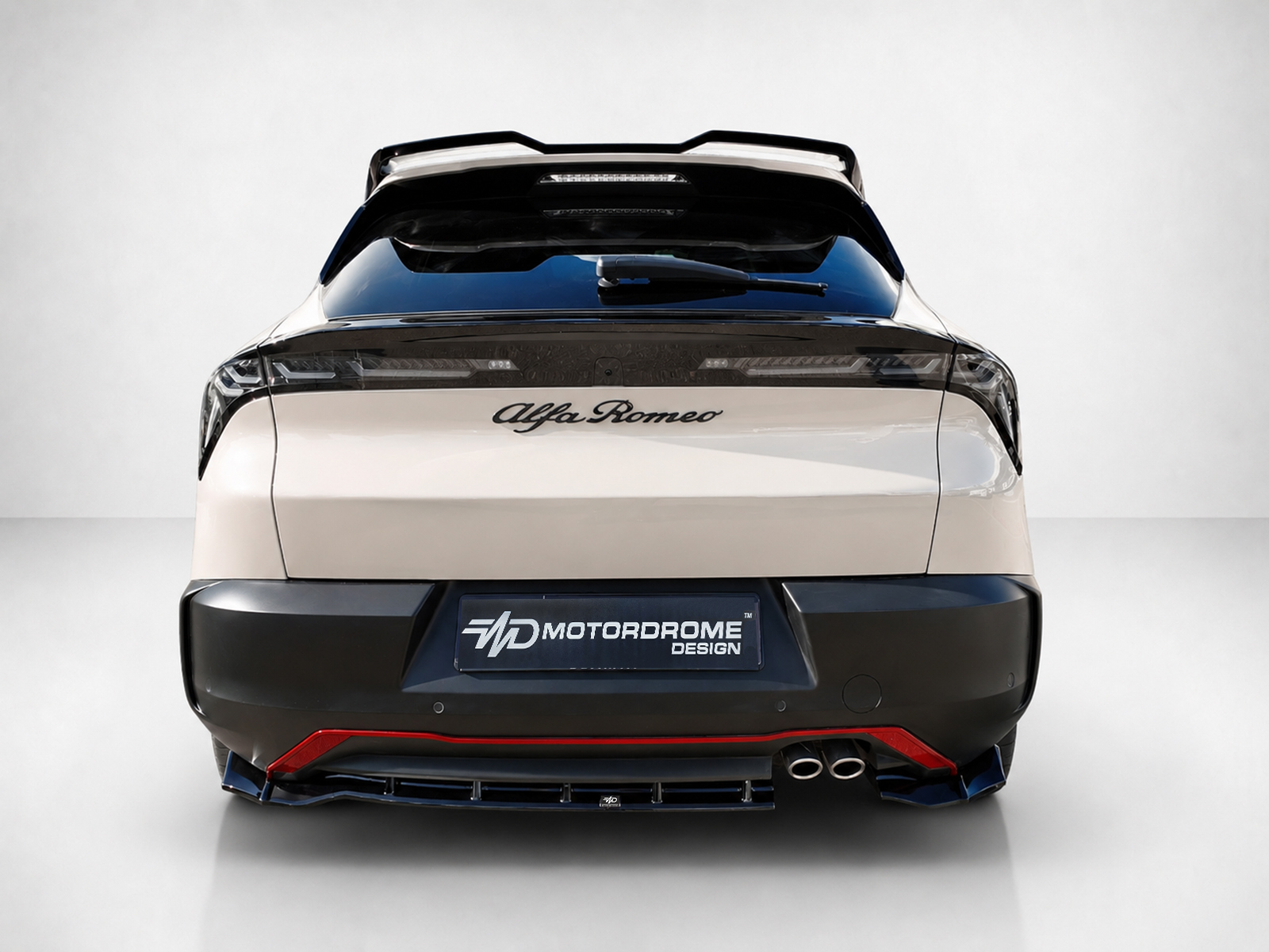 Εικόνα 1 από 5 — Motordrome – Πίσω Σπλίτερ για Alfa Romeo Junior – 1 Τεμ.  (K227-003)