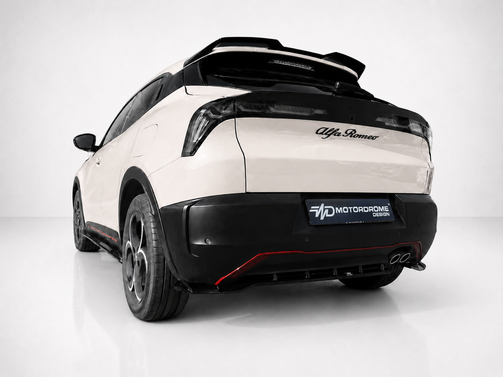 Εικόνα 2 από 5 — Motordrome – Πίσω Σπλίτερ για Alfa Romeo Junior – 1 Τεμ.  (K227-003)