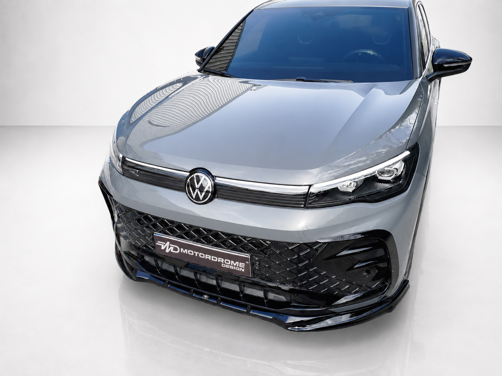 Εικόνα 4 από 6 — Motordrome – Εμπρός Σπλίτερ για Volkswagen Tiguan Mk3 R-Line – 1 Τεμ.  (K228-001)