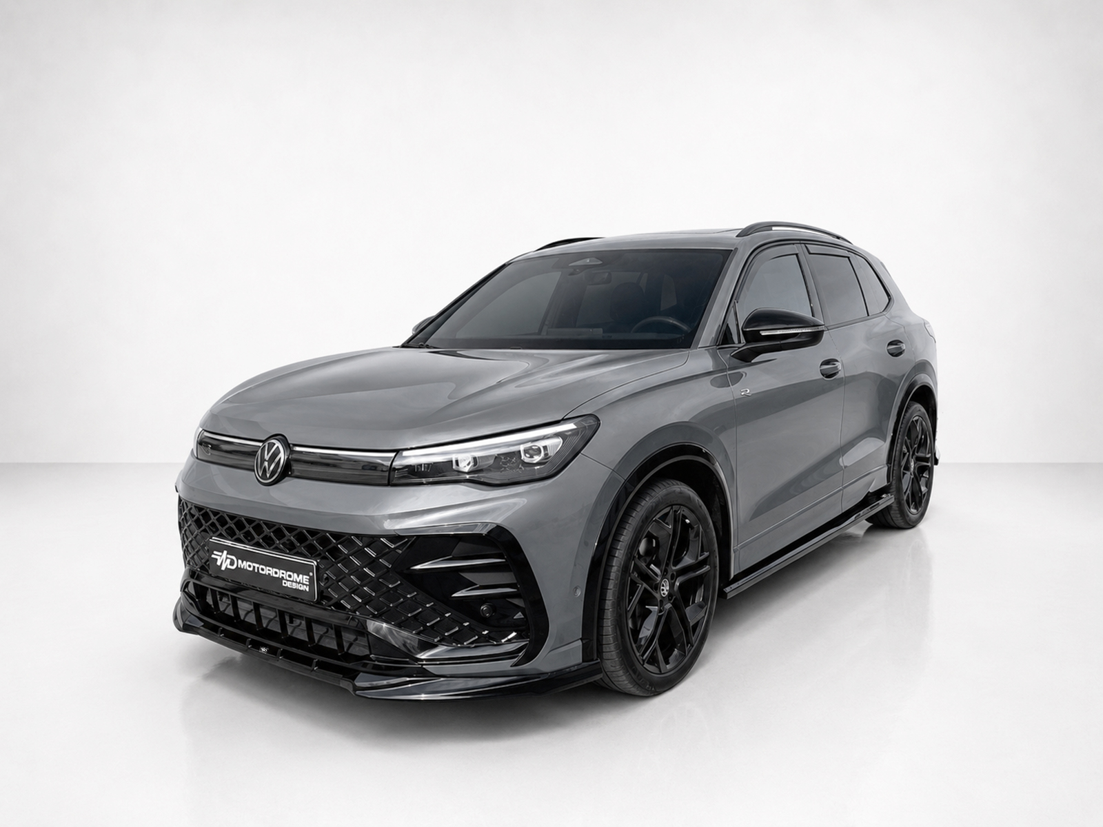 Εικόνα 1 από 5 — Motordrome – Επιπρόσθετα Μαρσπιέ για Volkswagen Tiguan Mk3 R-Line – 1 Σετ. (K228-002)