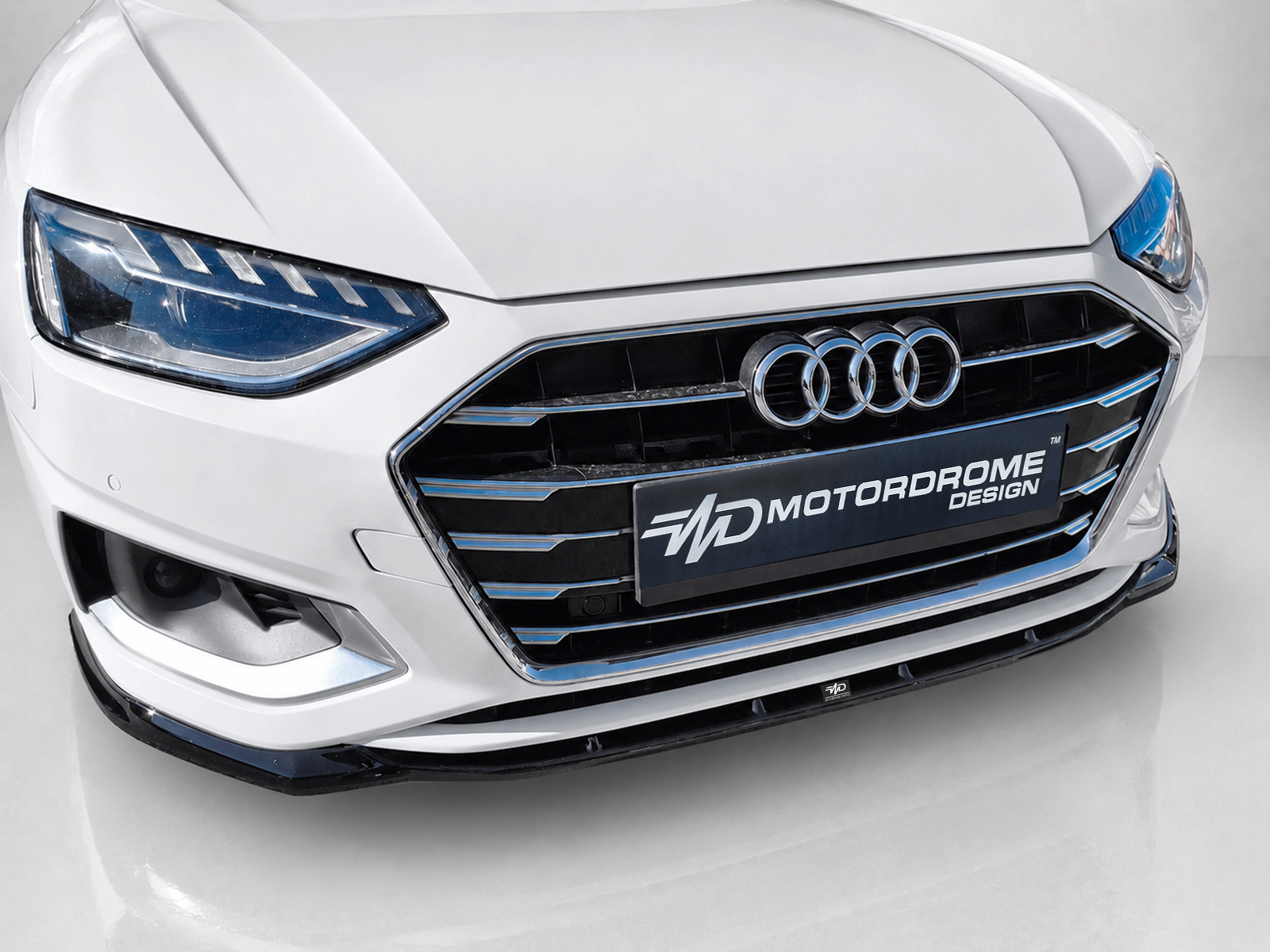 Εικόνα 3 από 5 — Motordrome – Εμπρός Σπλίτερ για Audi A4 B9 Facelift – 1 Τεμ.  (K229-001)
