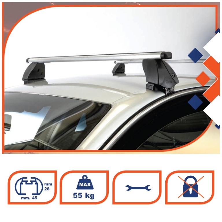 Εικόνα 2 από 3 — ΜΠΑΡΕΣ ΟΡΟΦΗΣ K1 PRO ALU 112 cm K39 (ΟΒΑΛ/ΑΛΟΥΜΙΝΙΟΥ) – 2 ΤΕΜ.
