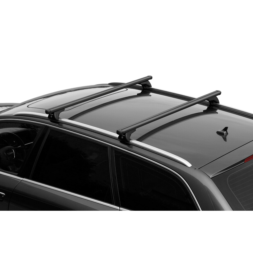 Εικόνα 4 από 6 — ΜΠΑΡΕΣ ΟΡΟΦΗΣ HELIO BLACK (M) 120cm ΑΛΟΥΜΙΝΙΟΥ ΜΑΥΡΗ ΜΕ ΚΛΕΙΔΑΡΙΕΣ (FLUSH RAILING)  NORDRIVE – 2 TEM.