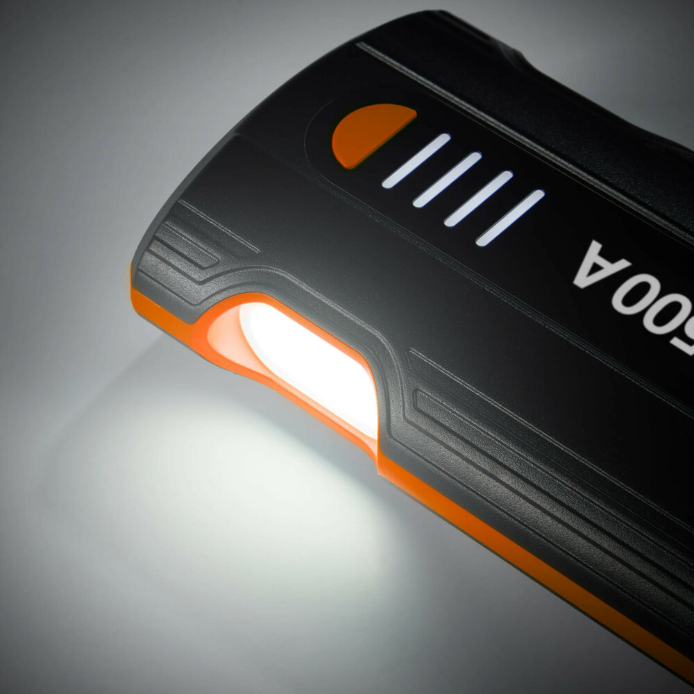 Εικόνα 4 από 13 — ΕΚΚΙΝΗΤΗΣ ΜΠΑΤΑΡΙΑΣ/ΦΑΚΟΣ/USB(3000cc ΒΕΝΖΙΝΗ/1500cc DIESEL)12V 6000mAh 200-500A JUMPSTART OSRAM – 1 ΤΕΜ.