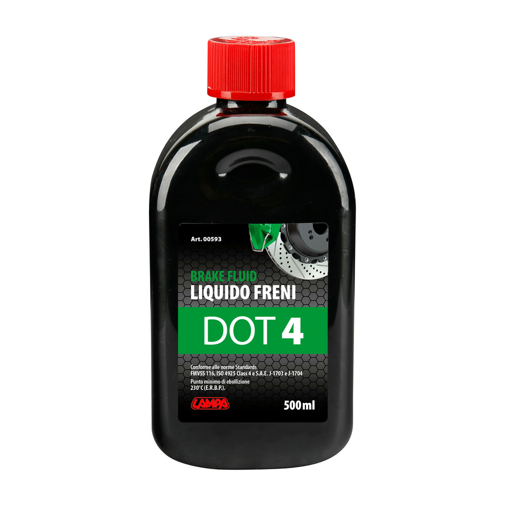 Εικόνα 1 από 1 — ΥΓΡΟ ΦΡΕΝΩΝ DOT 4 – FMVSS 116 / ISO 4925 CLASS 4 / SAE J-1703 & J-1704  500ml LAMPA  – 1 ΤΕΜ.