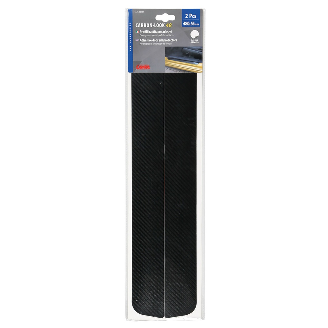 Εικόνα 4 από 4 — ΜΑΡΣΠΙΕ ΠΟΡΤΑΣ ΕΣΩΤΕΡΙΚΑ (L) 480x55mm CARBON LOOK 2ΤΕΜ.