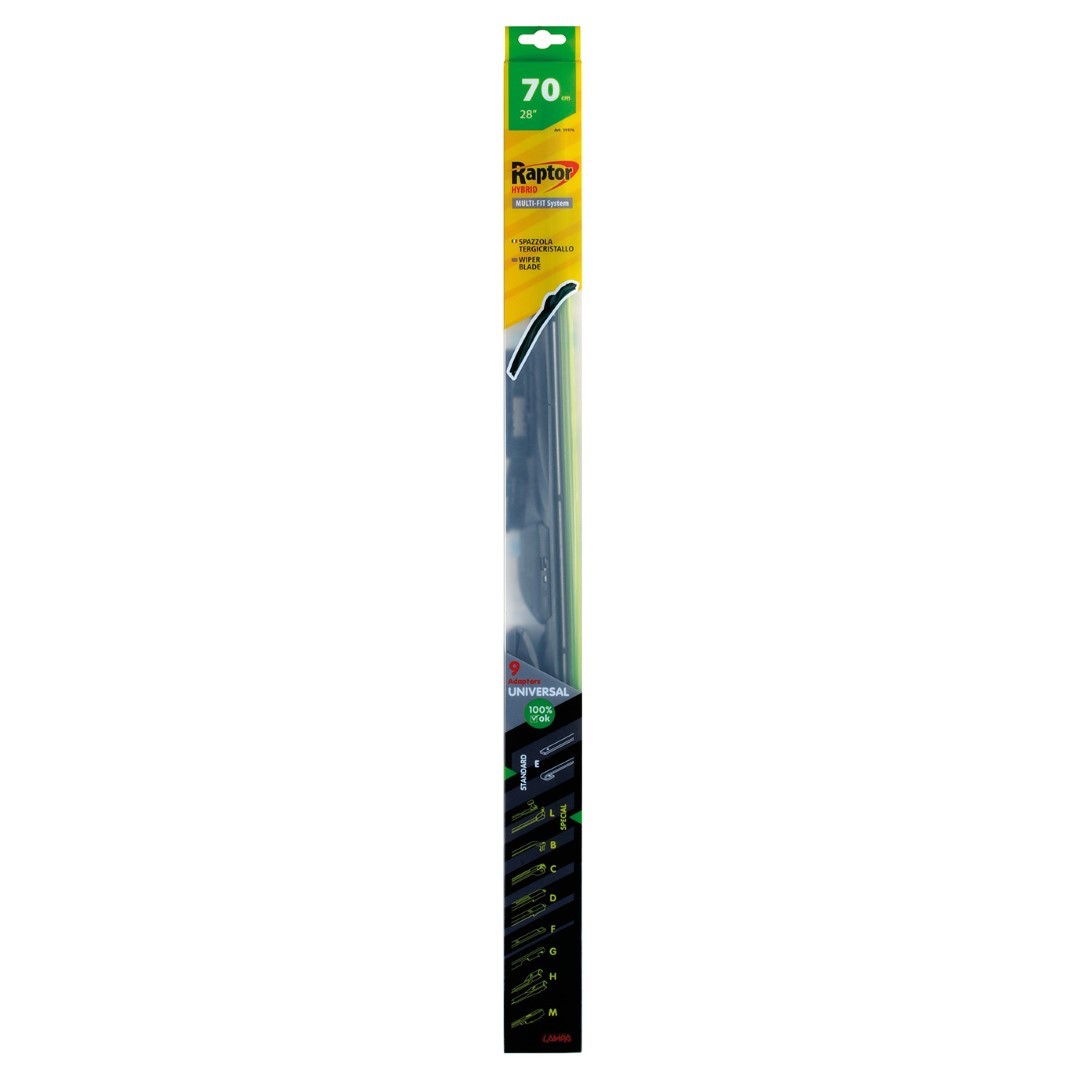 Εικόνα 2 από 2 — ΥΑΛΟΚΑΘΑΡΙΣΤΗΡΑΣ RAPTOR HYBRID 70 cm (28 INCH) ΜΕ 11 ΑΝΤΑΠΤΟΡΕΣ – 1 ΤΕΜ.