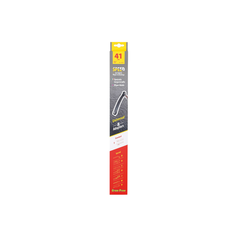 Εικόνα 3 από 3 — ΥΑΛΟΚΑΘΑΡΙΣΤΗΡΑΣ GRAN PREE SPEED MULTI-FIT ΜΕ 6 ΑΝΤΑΠΤΟΡΕΣ 41CM 16” LAMPA – 1 TEM.