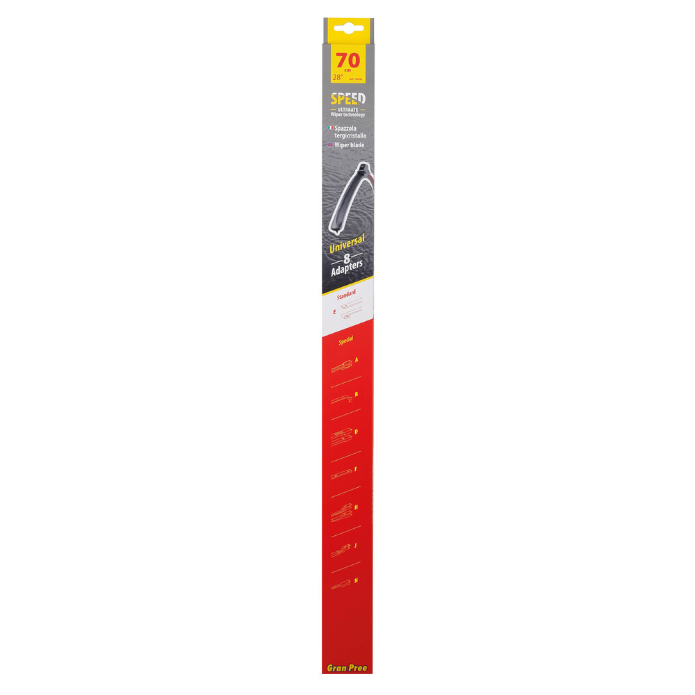 Εικόνα 3 από 3 — ΥΑΛΟΚΑΘΑΡΙΣΤΗΡΑΣ GRAN PREE SPEED MULTI-FIT ΜΕ 8 ΑΝΤΑΠΤΟΡΕΣ 70CM 28” LAMPA – 1 TEM.