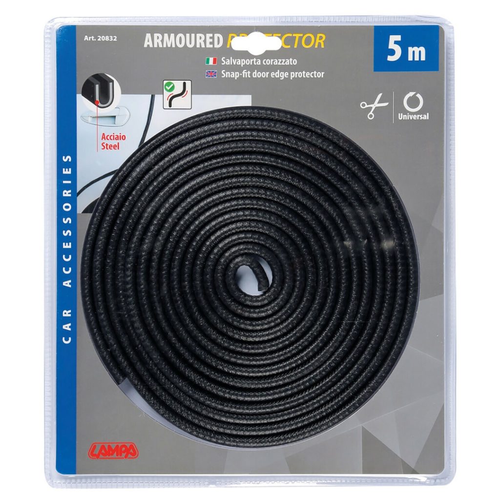 Εικόνα 4 από 4 — ΠΡΟΣΤΑΤΕΥΤΙΚΟ ΠΟΡΤΑΣ ARMOURED PROTECTOR ΛΑΣΤΙΧΕΝΙΟ ΜΕ ΕΣΩΤΕΡΙΚΟ ΛΑΜΑΚΙ 500cm ΜΑΥΡΟ 1 ΤΕΜ.