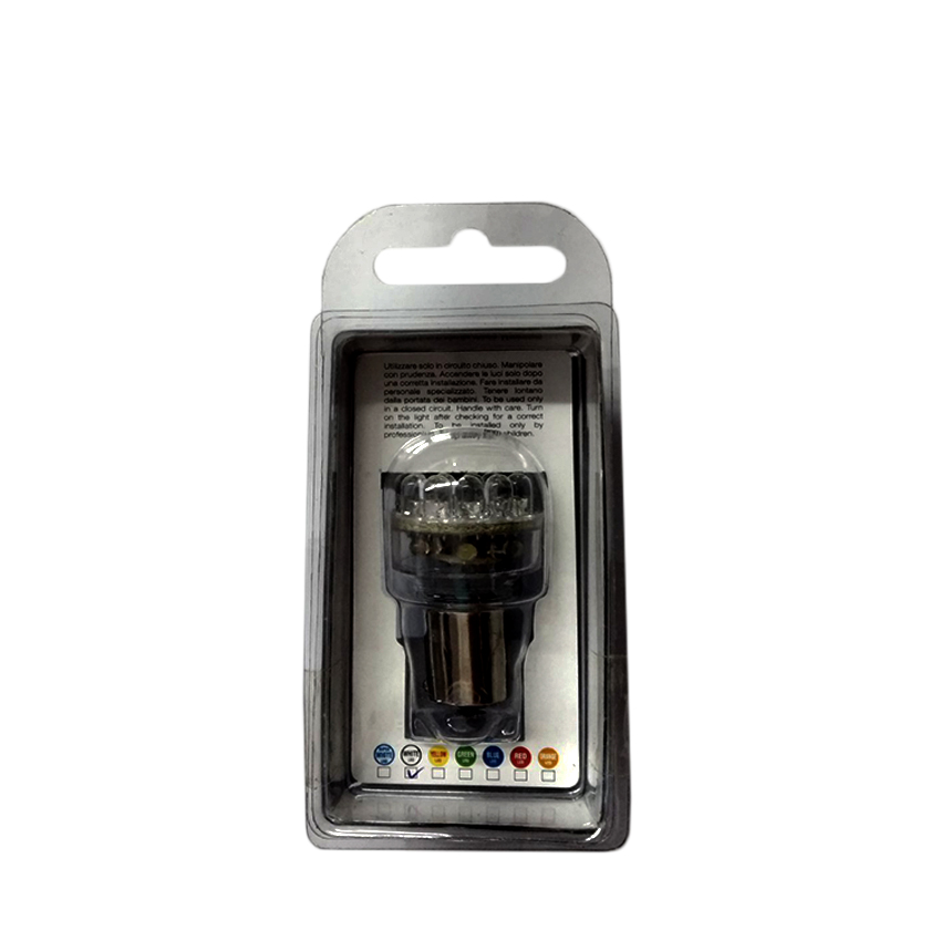 Εικόνα 1 από 2 — ΛΑΜΠΑΚΙ ΜΟΝΟΠΟΛΙΚΟ 24 LED 12V 360ο ΛΕΥΚΟ