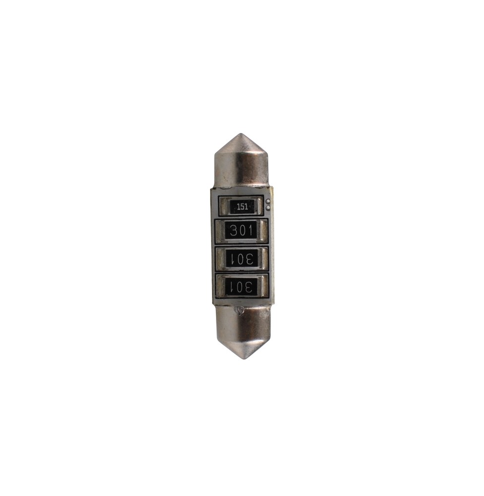 Εικόνα 2 από 2 — ΛΑΜΠΑΚΙΑ ΠΛΑΦΟΝΙΕΡΑΣ C5W 12V SV8.5 36mm 2xSMD5050 LED ΜΠΛΕ CAN-BUS M-TECH – 1 τεμ.