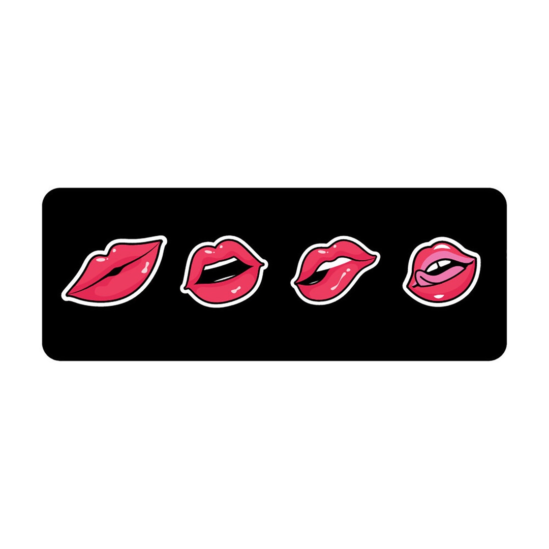 Εικόνα 2 από 3 — ΚΑΛΥΜΜΑ ΤΙΜΟΝΙΟΥ SKIN-COVER LIPS-LABBRA (ΧΕΙΛΗ) 38/40cm (M) ΜΑΥΡΟ ΕΛΑΣΤΙΚΟ ΠΟΛΥΕΣΤΕΡΙΚΟ 2mm ΠΑΧΟΣ