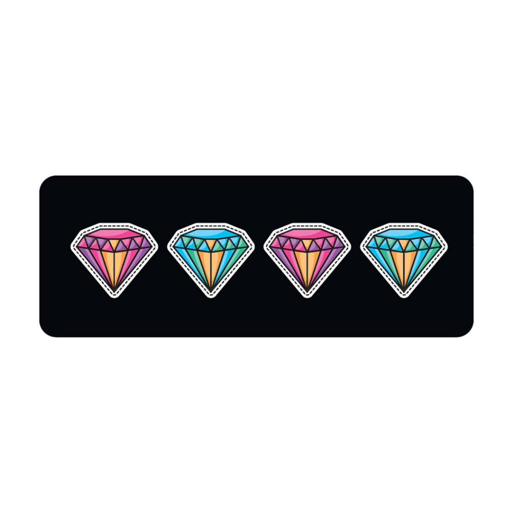 Εικόνα 2 από 3 — ΚΑΛΥΜΜΑ ΤΙΜΟΝΙΟΥ SKIN-COVER DIAMONT (ΔΙΑΜΑΝΤΙΑ) 35/37cm (S) ΜΑΥΡΟ ΕΛΑΣΤΙΚΟ ΠΟΛΥΕΣΤΕΡΙΚΟ 2mm ΠΑΧΟΣ