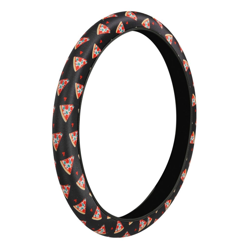 Εικόνα 1 από 3 — ΚΑΛΥΜΜΑ ΤΙΜΟΝΙΟΥ SKIN-COVER PIZZA (ΠΙΤΣΑ) 38/40cm (M) ΜΑΥΡΟ ΕΛΑΣΤΙΚΟ ΠΟΛΥΕΣΤΕΡΙΚΟ 2mm ΠΑΧΟΣ