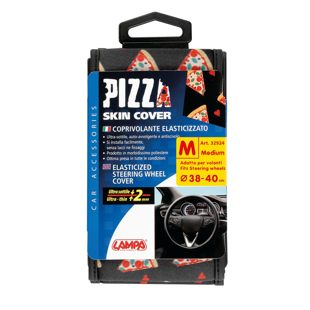 Εικόνα 3 από 3 — ΚΑΛΥΜΜΑ ΤΙΜΟΝΙΟΥ SKIN-COVER PIZZA (ΠΙΤΣΑ) 38/40cm (M) ΜΑΥΡΟ ΕΛΑΣΤΙΚΟ ΠΟΛΥΕΣΤΕΡΙΚΟ 2mm ΠΑΧΟΣ