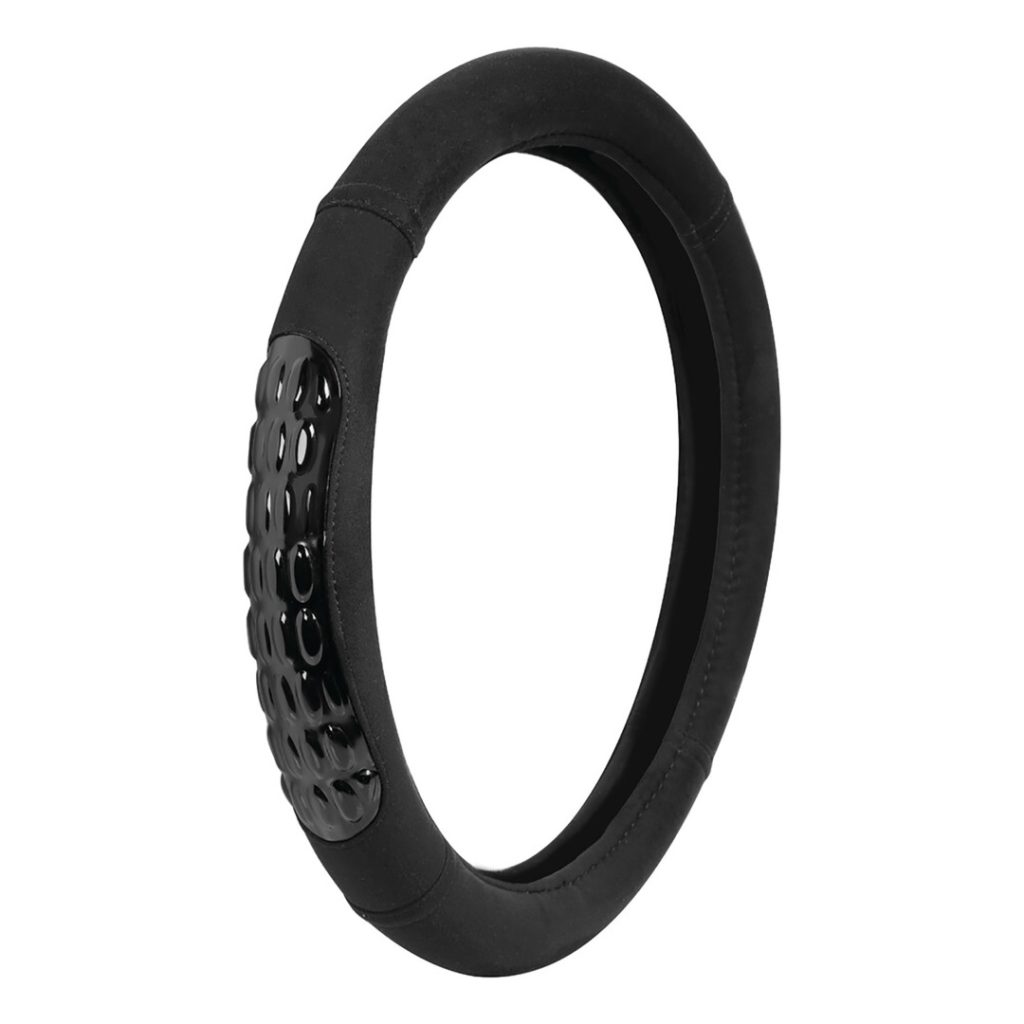 Εικόνα 1 από 2 — ΚΑΛΥΜΜΑ ΤΙΜΟΝΙΟΥ GEL GRIP (S) 35/37cm ΜΙΚΡΟΙΝΕΣ/ΤΖΕΛ ΜΑΥΡΟ ΑΟΣΜΟ ECO-FRIENDLY