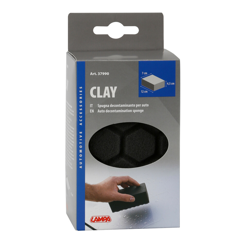 Εικόνα 3 από 3 — ΣΦΟΥΓΓΑΡΙ ΚΑΘΑΡΙΣΜΟΥ CLAY ΔΙΠΛΗΣ ΟΨΗΣ ΑΠΟ ΠΗΛΟ 7x12x4,5cm LAMPA – 1 ΤΕΜ.