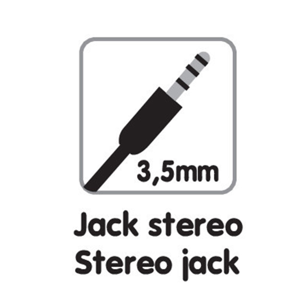 Εικόνα 2 από 3 — ΚΑΛΩΔΙΟ ΗΧΟΥ ΓΙΑ ΘΥΡΑ AUX 100cm STEREO JACK ESSENTIALS LINE (JACK ΣΕ JACK 3,5 mm)