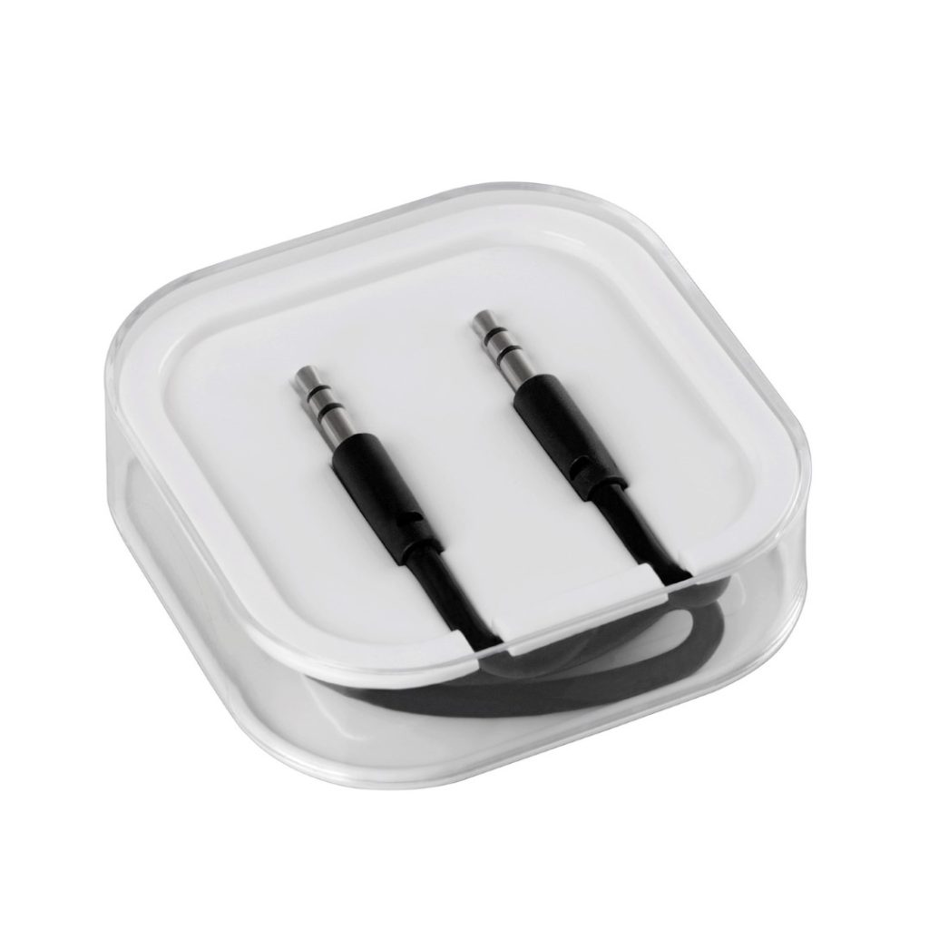 Εικόνα 3 από 3 — ΚΑΛΩΔΙΟ ΗΧΟΥ ΓΙΑ ΘΥΡΑ AUX 100cm STEREO JACK ESSENTIALS LINE (JACK ΣΕ JACK 3,5 mm)