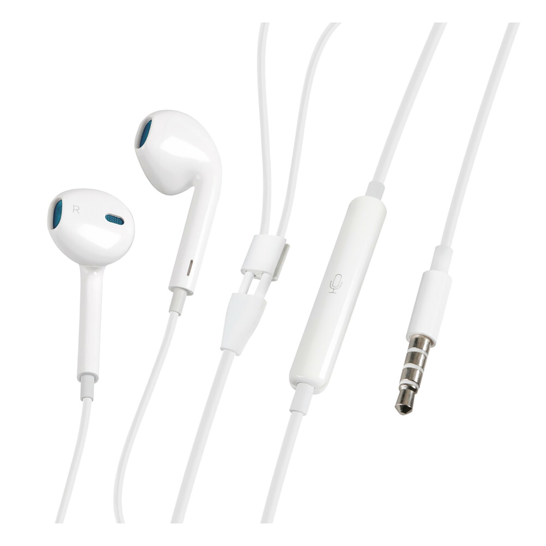 Εικόνα 1 από 2 — ΑΚΟΥΣΤΙΚΑ ΜΕ ΜΙΚΡΟΦΩΝΟ STEREO JACK 3.5mm 120cm ESSENTIALS LAMPA – 1 ΤΕΜ.