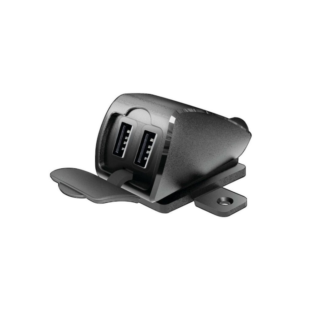 Εικόνα 1 από 6 — ΦΟΡΤΙΣΤΗΣ USB ΔΙΠΛΟΣ TREK 2 12/24V 5400mA ΜΕ ΒΑΣΗ ΣΤΗΡΙΞΗΣ ΒΙΔΩΤΗ ΚΑΙ ΚΑΛΩΔΙΟ 150cm ΑΔΙΑΒΡΟΧΟΣ