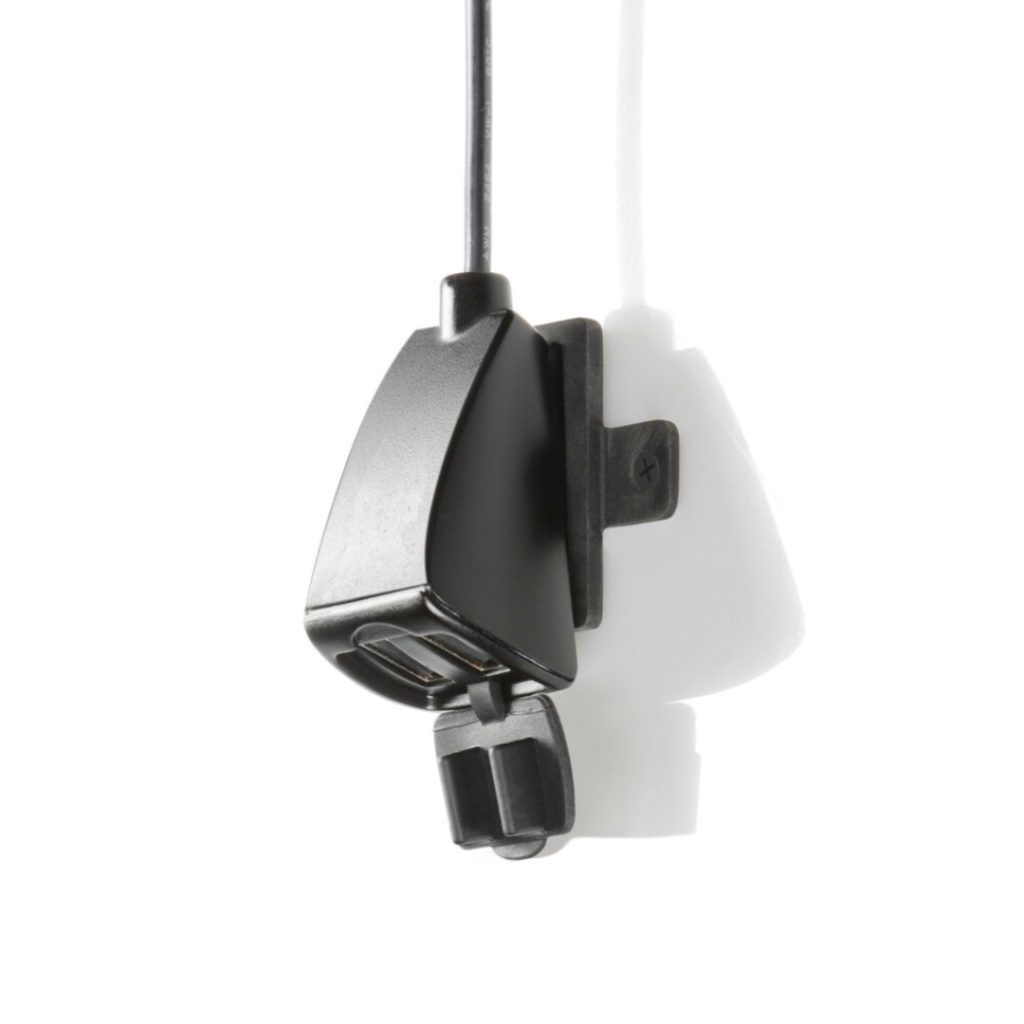 Εικόνα 2 από 6 — ΦΟΡΤΙΣΤΗΣ USB ΔΙΠΛΟΣ TREK 2 12/24V 5400mA ΜΕ ΒΑΣΗ ΣΤΗΡΙΞΗΣ ΒΙΔΩΤΗ ΚΑΙ ΚΑΛΩΔΙΟ 150cm ΑΔΙΑΒΡΟΧΟΣ