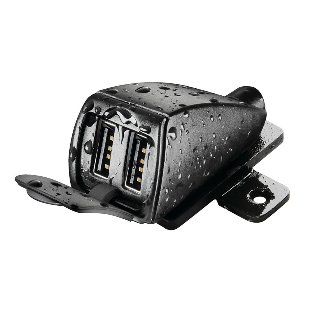 Εικόνα 3 από 6 — ΦΟΡΤΙΣΤΗΣ USB ΔΙΠΛΟΣ TREK 2 12/24V 5400mA ΜΕ ΒΑΣΗ ΣΤΗΡΙΞΗΣ ΒΙΔΩΤΗ ΚΑΙ ΚΑΛΩΔΙΟ 150cm ΑΔΙΑΒΡΟΧΟΣ