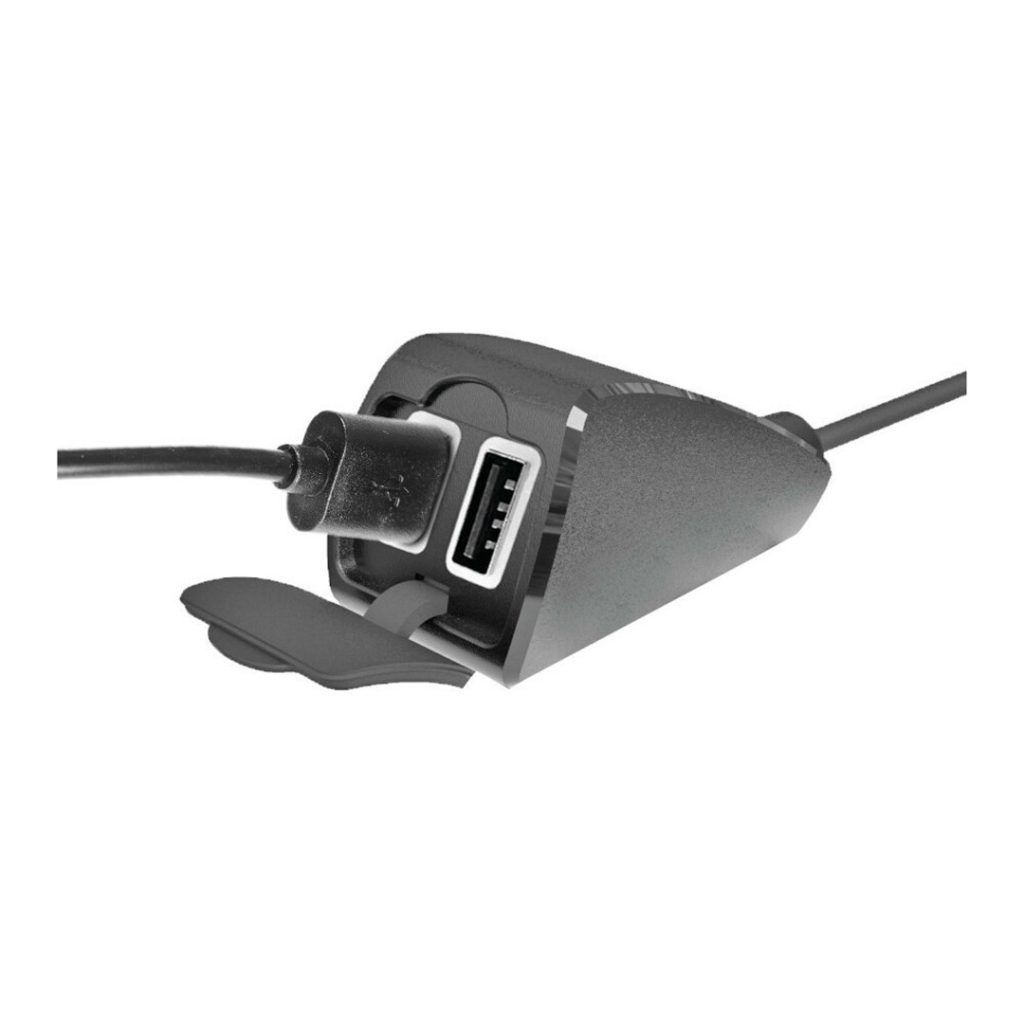 Εικόνα 4 από 8 — ΦΟΡΤΙΣΤΗΣ USB ΔΙΠΛΟΣ TREK 12/24V 5400mA ΜΕ ΒΑΣΗ ΣΤΗΡΙΞΗΣ ΤΙΜΟΝΙΟΥ 21-32mm ΚΑΙ ΚΑΛΩΔΙΟ 150cm ΑΔΙΑΒΡΟΧΟΣ